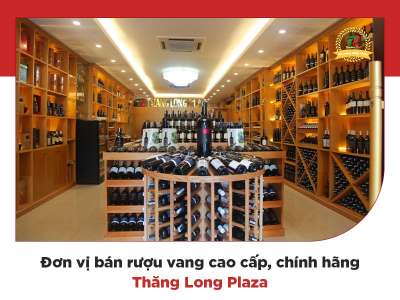 Thăng Long Plaza bán rượu vang ngon cao cấp nhập khẩu chính hãng
