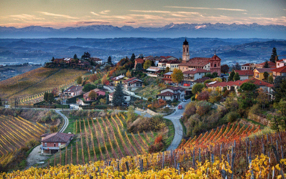 Vùng làm vang Alba, Piemonte nổi tiếng