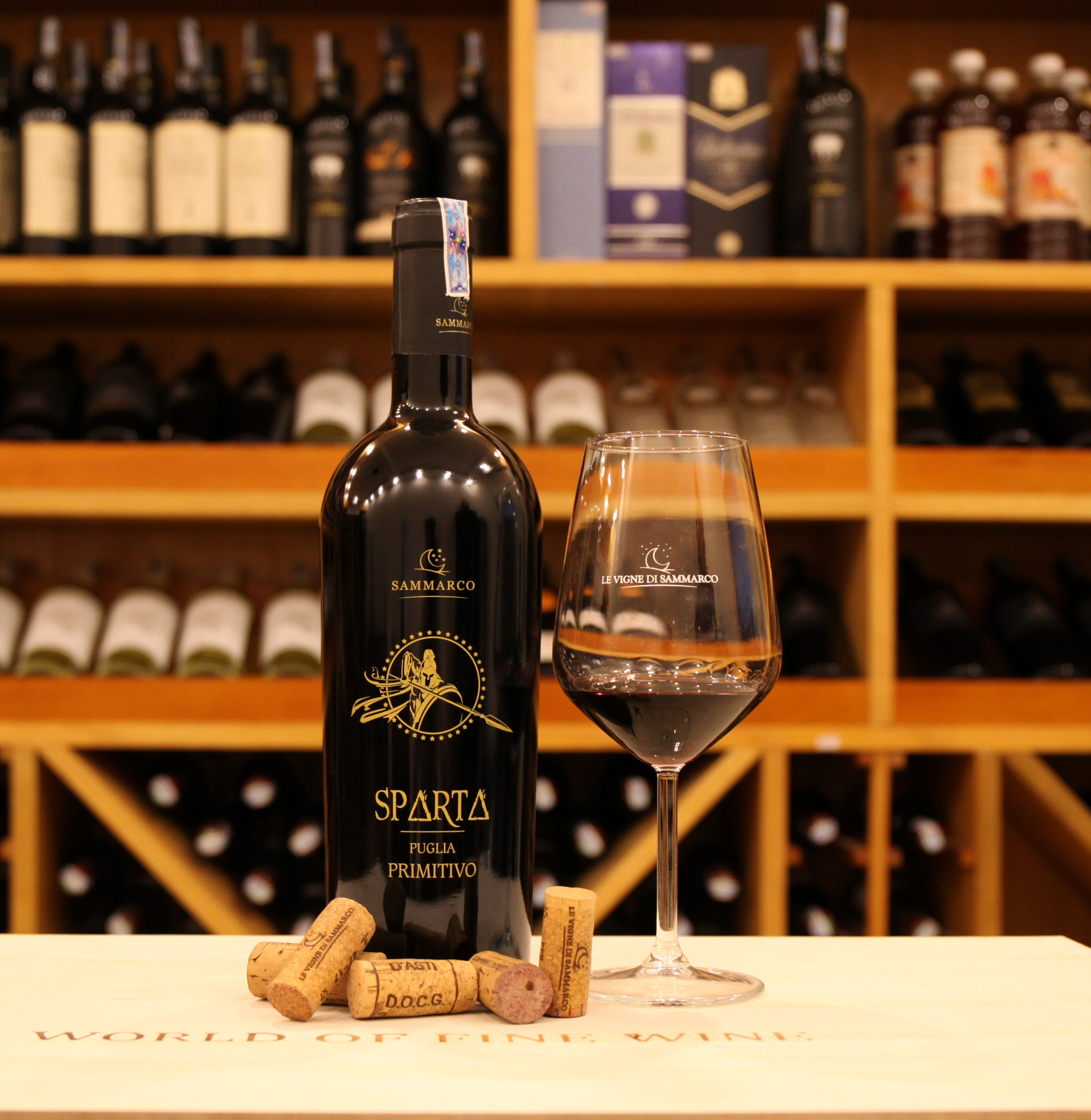 RƯỢU VANG Ý SPARTA PRIMITIVO PUGLIA