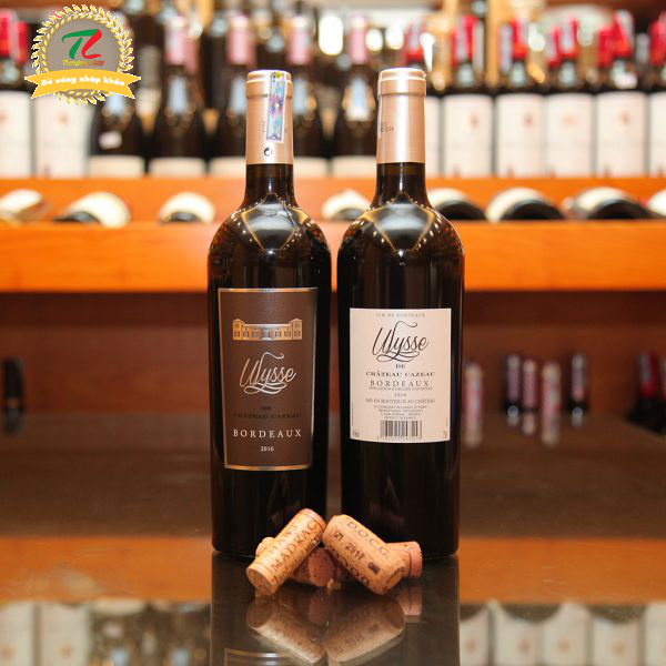 Vin de bordeaux Ulysse Bordeaux huong vi tuyet hao den tu tay nam nuoc Phap 1