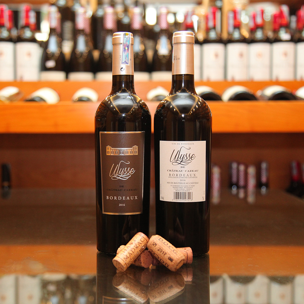 Rượu vang Pháp Vin de Bordeaux Ulysse
