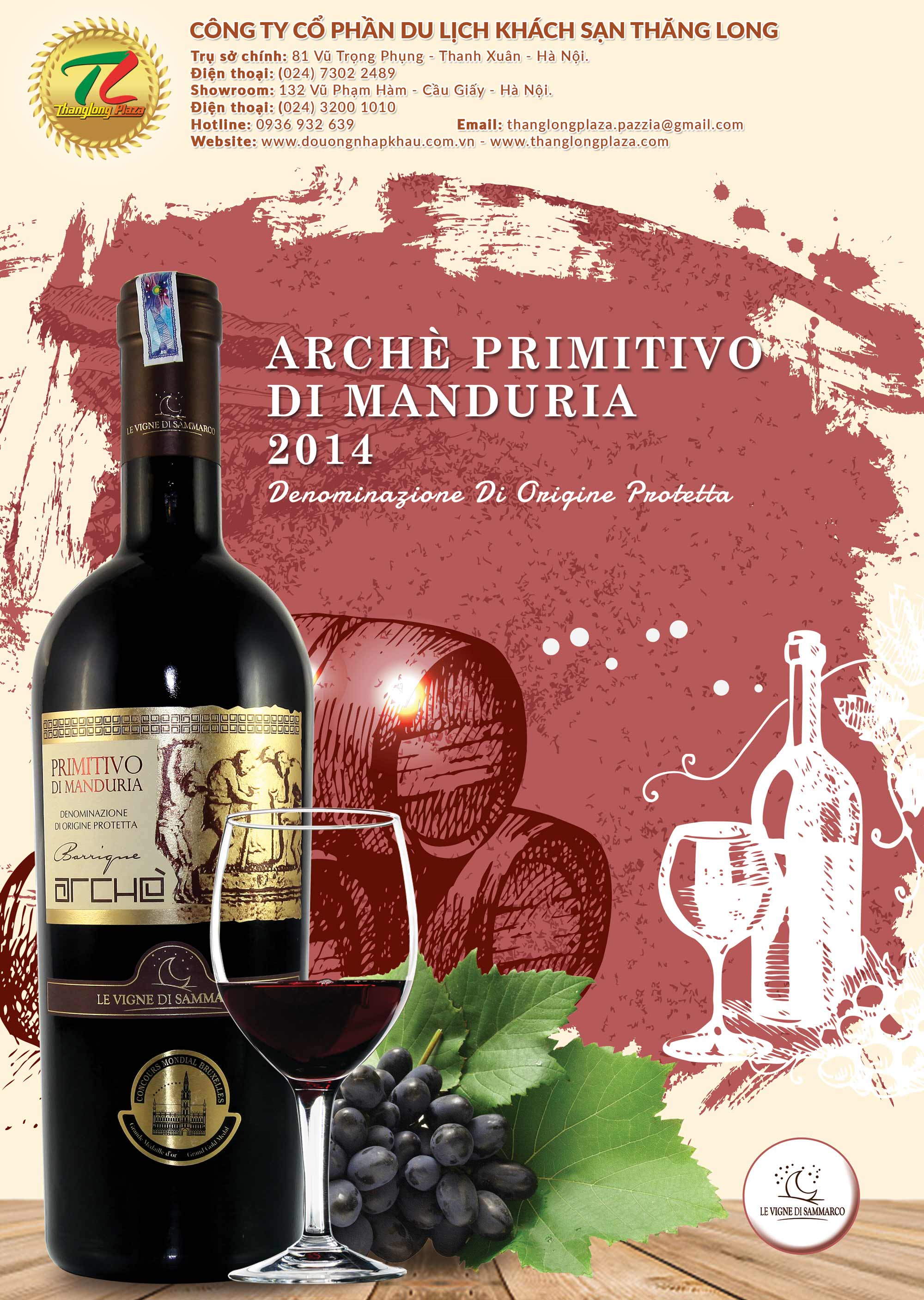Le Vigne de Sammarco Arche Primitivo di Manduria Noidung1