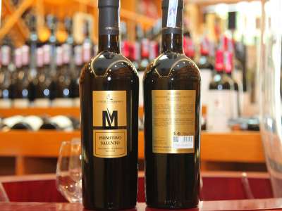Rượu vang Ý M Primitivo Salento