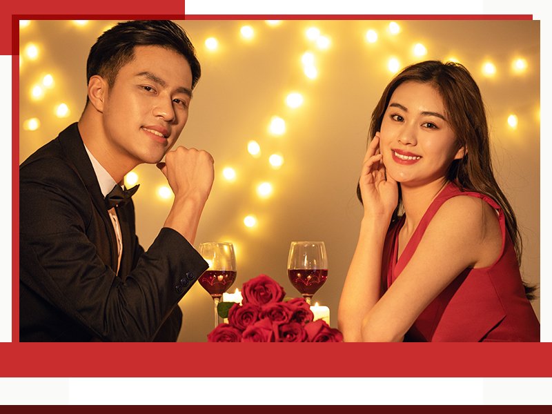 ruou vang chat xuc tac cho dem hen ho valentine them ngot ngao