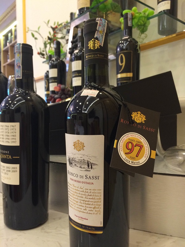 rượu vang ý ronco di sassi