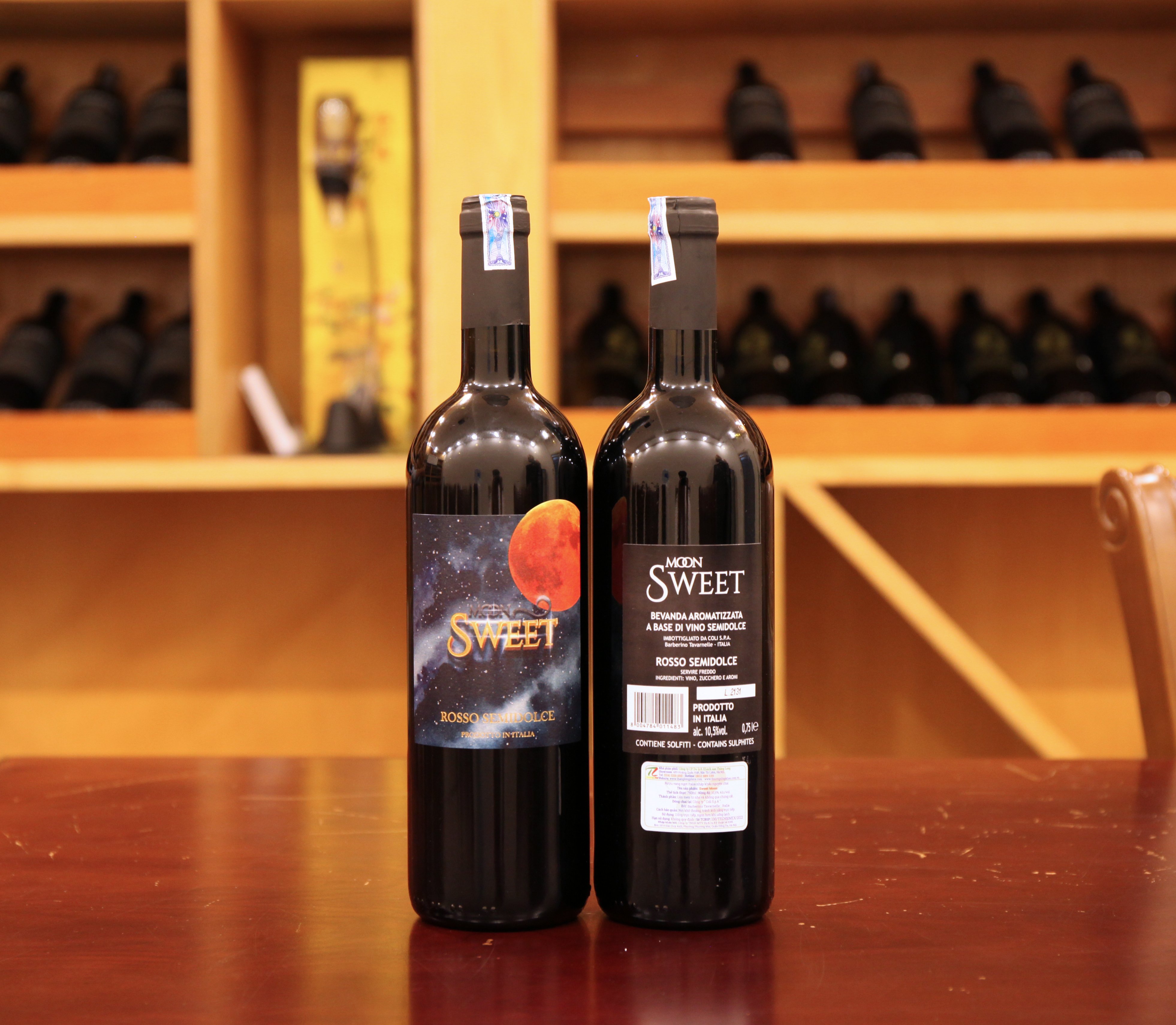 Rượu vang Ý Sweet Moon Rosso Dolce
