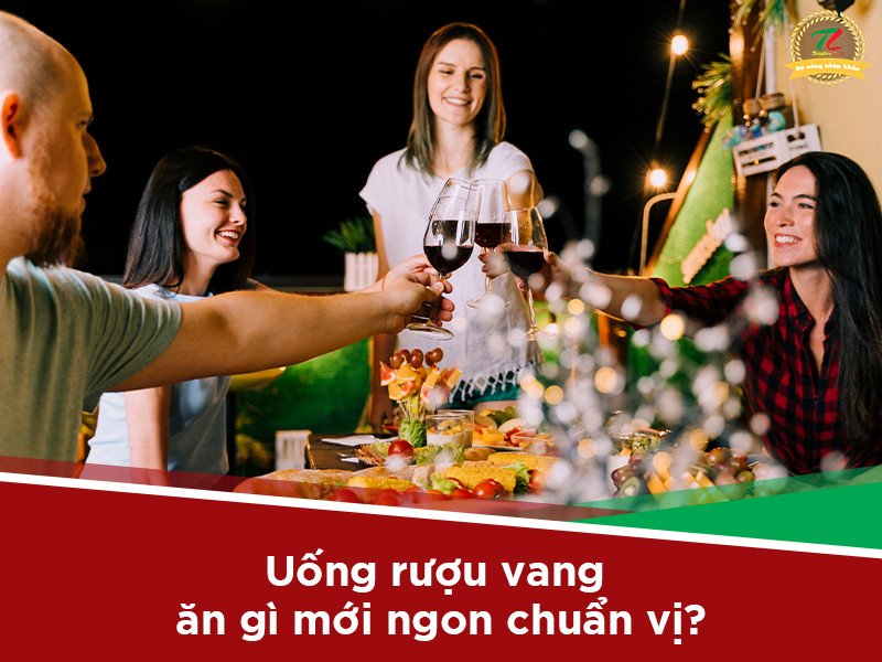 uong ruou vang an gi moi ngon dung dieu